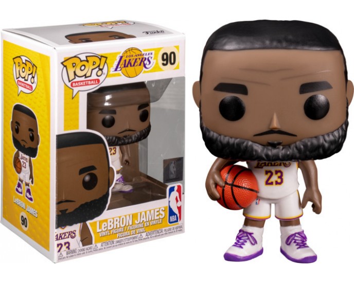Funko Pop! Basketball NBA: La Lakers - Lebron James (Alternate) #90 Vinyl Figure FUNKO POP