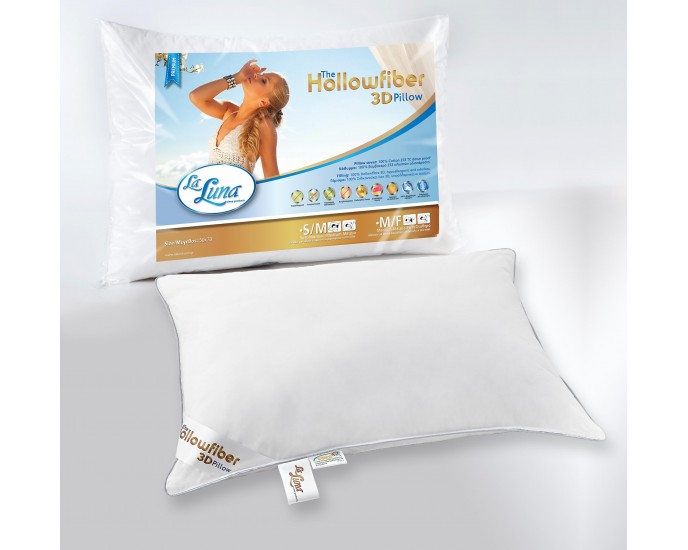 Μαξιλάρι The Hollowfiber 3d Pillow Soft 50x70 Premium La luna ΜΑΞΙΛΑΡΙΑ 