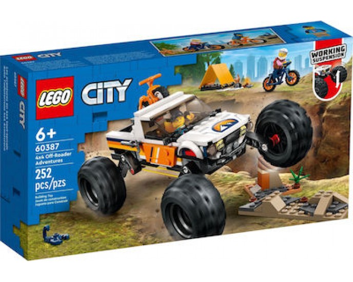Lego City 4x4 Off-Roader Adventures για 6+ ετών 60387 LEGO