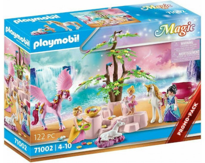 Playmobil Magic Πήγασος και Άμαξα με Μονόκερο για 4-10 ετών 71002 PLAYMOBIL