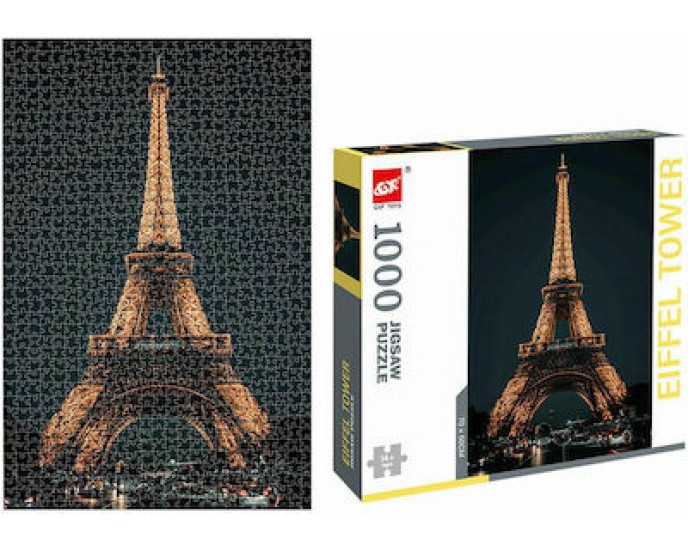 Puzzle Eiffel Tower 2D 1000 Κομμάτια ToyMarkt 891777 