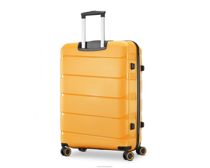 Air Move Spinner Μεγάλη Βαλίτσα με ύψος 75cm σε Κίτρινο χρώμα American Tourister ΜΕΓΑΛΕΣ