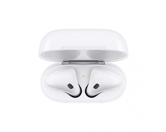 Apple AirPods (2nd generation) Earbud Bluetooth Handsfree Ακουστικά με Θήκη Φόρτισης Λευκά ΑΚΟΥΣΤΙΚΑ