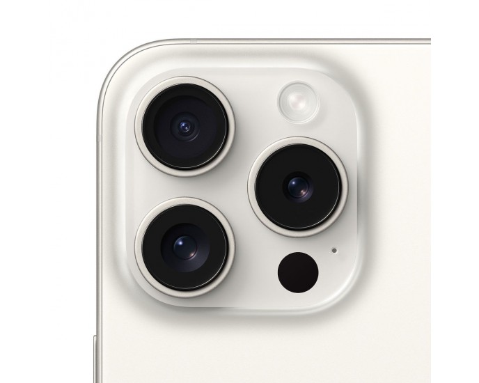Apple iPhone 15 Pro 5G 6.1'' 256GB White Titanium Triple Camera 48MP | 3x Optical | LiDAR SMARTPHONES