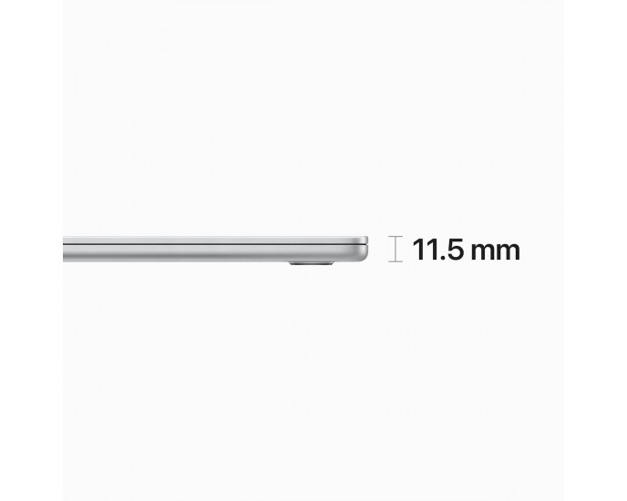 Apple MacBook Air 15.3'' 256GB/8GB Silver | M2 8core/10core GPU|GR Keyb | έως 18 ώρες μπαταρία | LAPTOPS