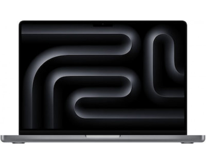 Apple MacΒook Pro 14.2'' 512GB/8GB Space Gray|M3 8Core/10core GPU|GR Keyb|έως 22 ώρες μπαταρία LAPTOPS