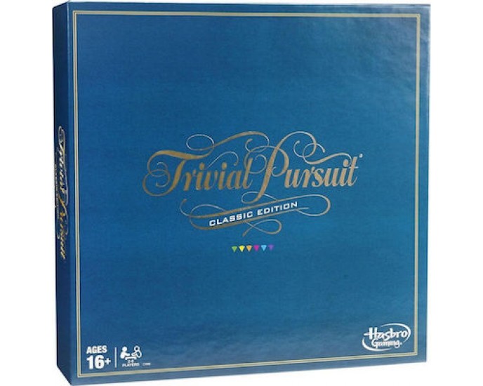 Hasbro Επιτραπέζιο Παιχνίδι Trivial Pursuit Classic Edition για 2-4 Παίκτες 16+ Ετών C1940 ΕΠΙΤΡΑΠΕΖΙΑ
