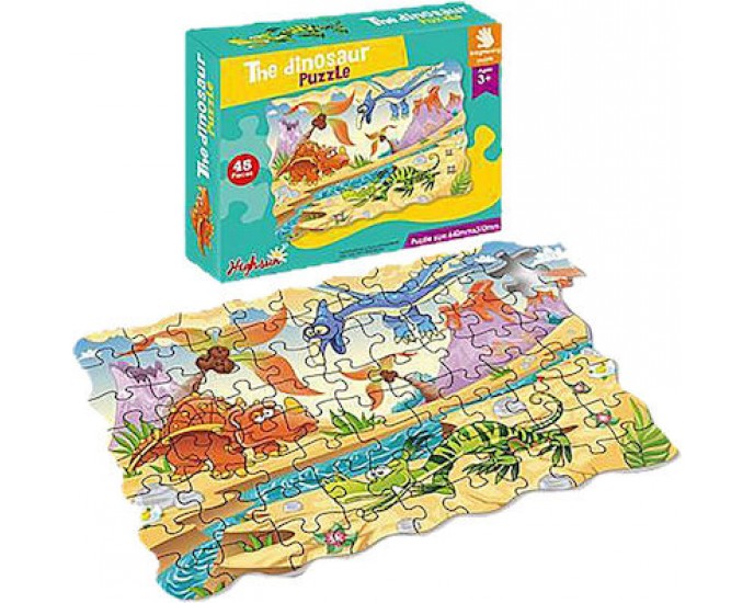 Παιδικό Puzzle Δεινόσαυροι 45pcs για 3+ Ετών ToyMarkt 891647 PUZZLE