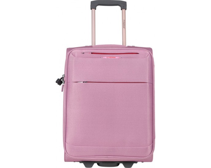 Βαλίτσα Καμπίνας υφασμάτινη ZC6039 55 Pink Diplomat ΕΙΔΗ ΤΑΞΙΔΙΟΥ - ΔΕΡΜΑΤΙΝΑ ΕΙΔΗ