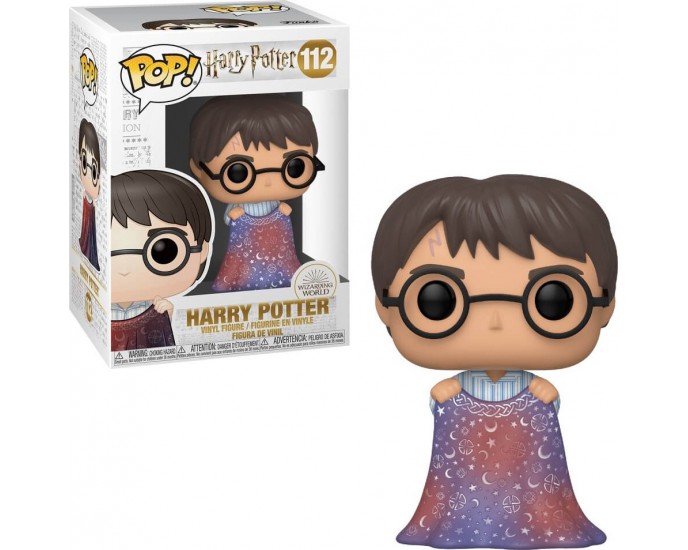 Funko Pop! Harry Potter - Harry Potter with Invisibility Cloak #112 Vinyl Figure FUNKO POP