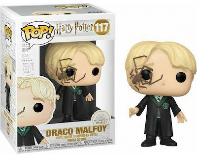 Funko Pop! Harry Potter: Wizarding World - Draco Malfoy with Whip Spider #117 Vinyl Figure 889698480697 FUNKO POP