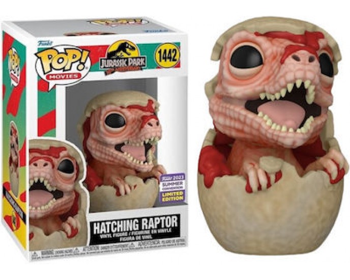 Funko Pop! Movies: Jurassic Park - Hatching Raptor 1442 Limited Edition FUNKO POP