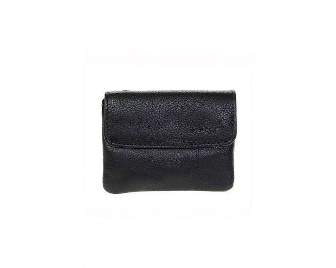 Lavor 1-3739 Μικρό Δερμάτινο Γυναικείο Πορτοφόλι με RFID Μαύρο ΓΥΝΑΙΚΕΙΑ