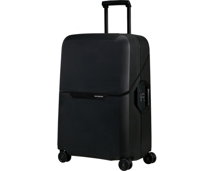 Magnum Eco Spinner Μεσαία Βαλίτσα με ύψος 69cm σε Μαύρο χρώμα Samsonite ΜΕΣΑΙΕΣ