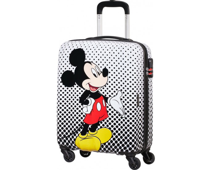 Βαλίτσα Καμπίνας Disney Legends 55cm 92699-7483 Mickey Mouse Polka Dot American Tourister ΕΙΔΗ ΤΑΞΙΔΙΟΥ - ΔΕΡΜΑΤΙΝΑ ΕΙΔΗ