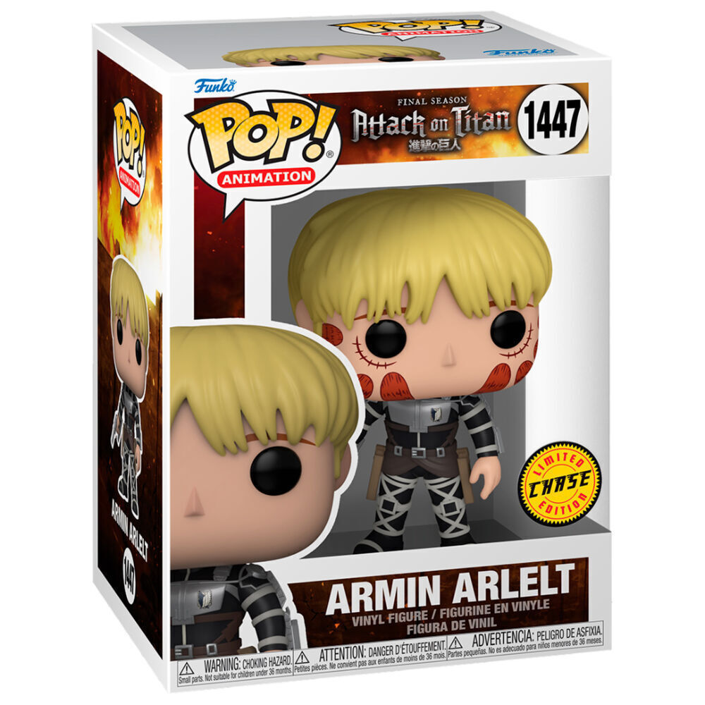 Funko Pop! Animation: Attack on Titan - Armin Arlelt 1447 Chase