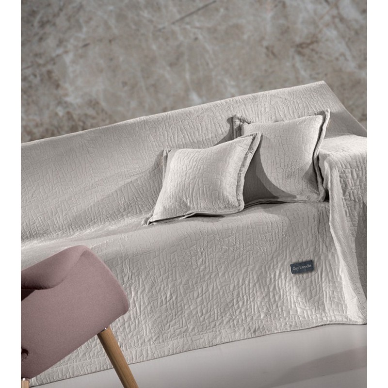 Guy Laroche Ριχτάρι Τριθέσιου Καναπέ Avon 170x300εκ. Elephant με Μαξιλαροθήκη