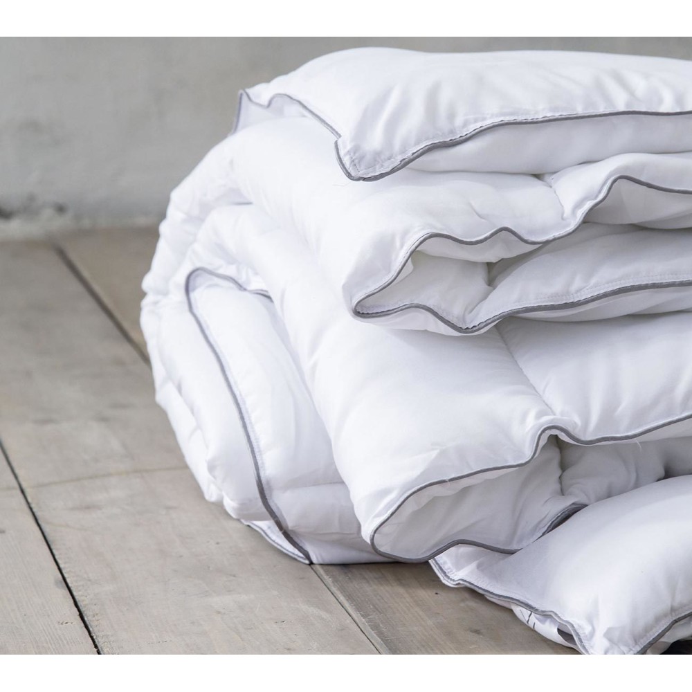 Nima Πάπλωμα Υπέρδιπλο με Γέμιση Microfiber 240x260εκ. Balance Λευκό