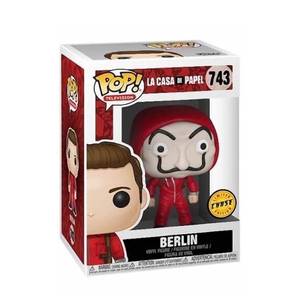Funko Pop! Television La Casa de Papel – Berlin CHASE #743