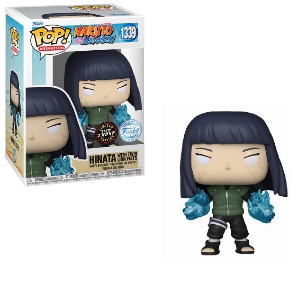 Funko Pop! Animation: Naruto – Hinata with Twin Lion Fists (Special Edition) CHASE #1339 Vinyl Figure