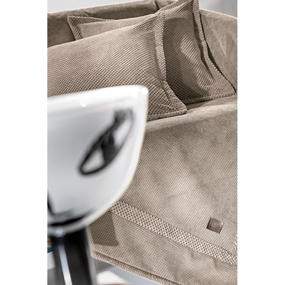 Guy Laroche Ριχτάρι Διθέσιου Καναπέ Rubicon 170x250εκ. Camel