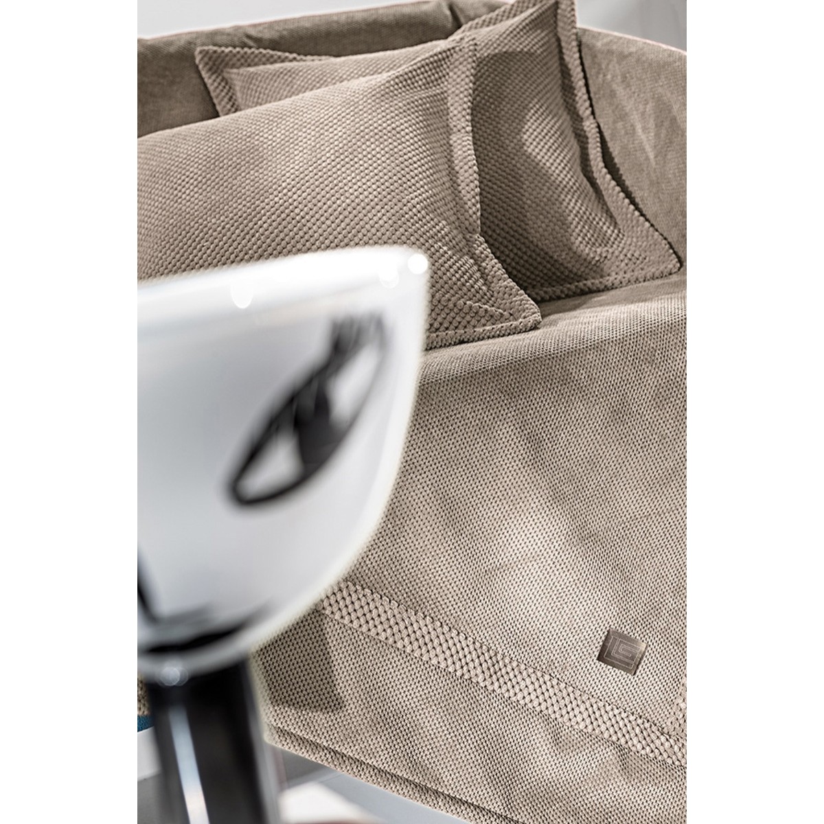 Guy Laroche Ριχτάρι Διθέσιου Καναπέ Rubicon 170x250εκ. Camel
