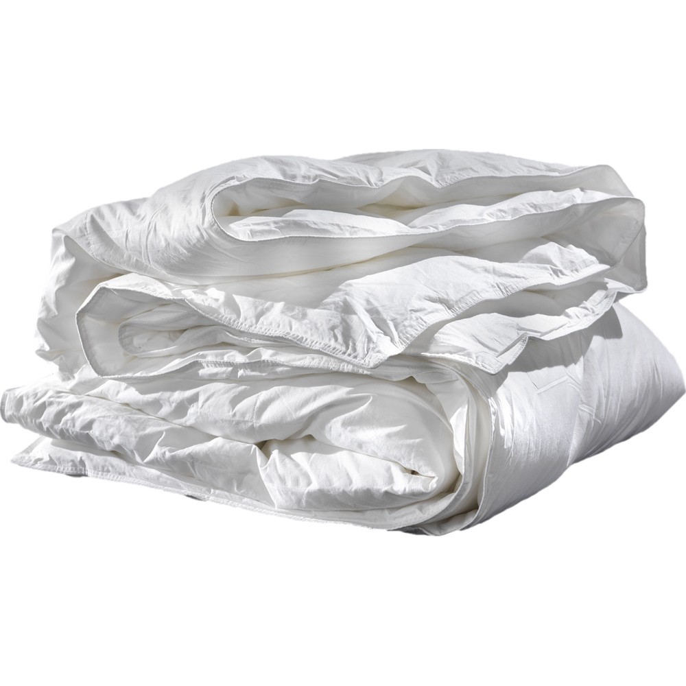 Nima Πάπλωμα Υπέρδιπλο με Γέμιση Microfiber 220x240εκ. Super Soft Λευκό 300Gsm
