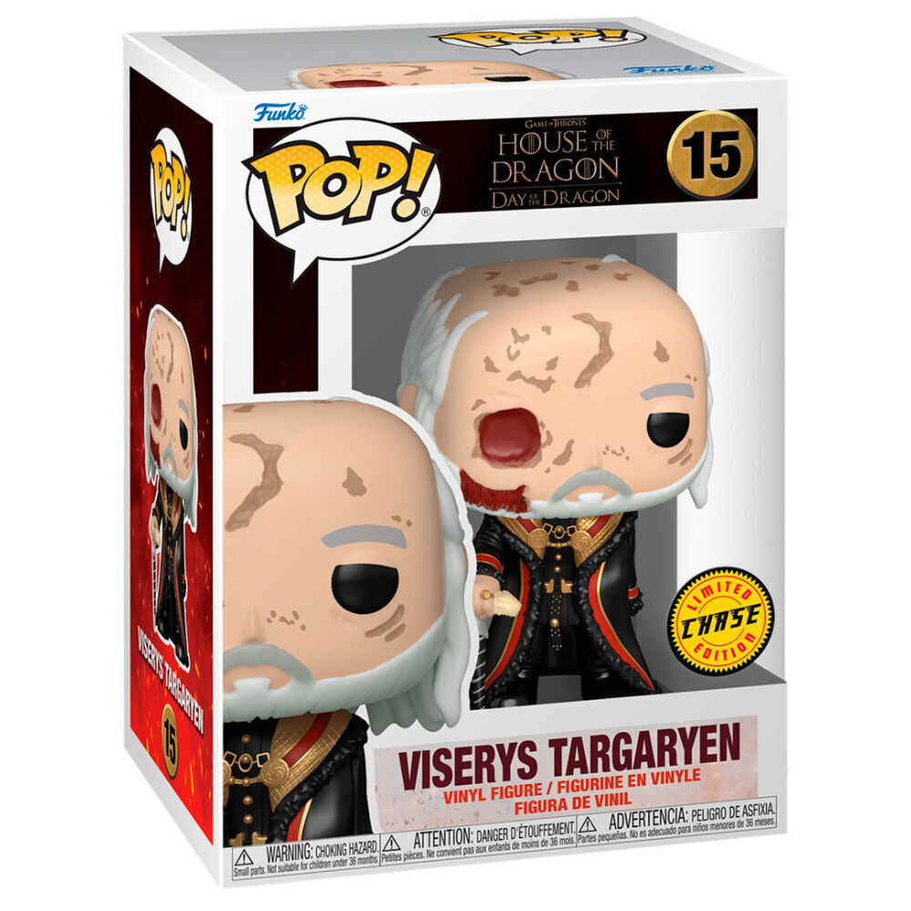 Funko Pop! Television: House of the Dragon: Day of Deacon - Viserys Targaryen 15 Chase