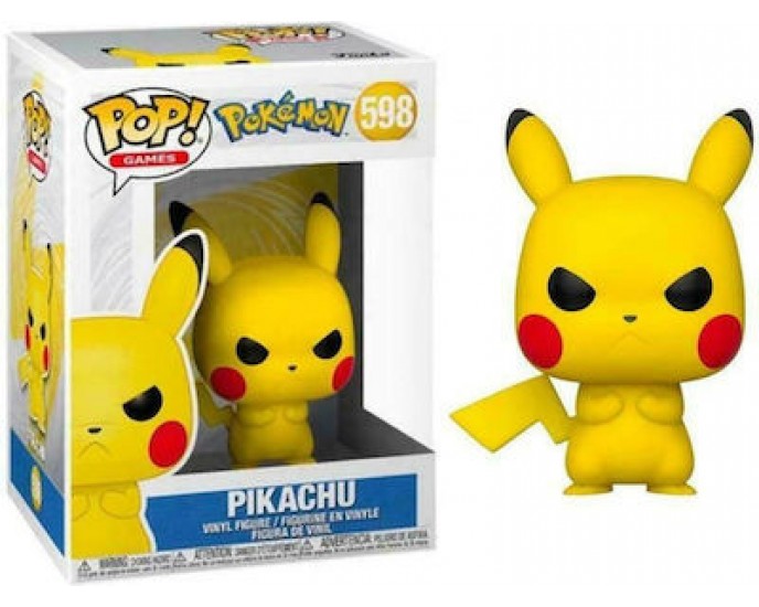 Funko Pop! Games: Pokemon - Pikachu Grumpy 598 FUNKO POP