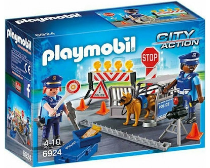 Playmobil City Action Αστυνομικό Μπλόκο για 4-10 ετών PLAYMOBIL