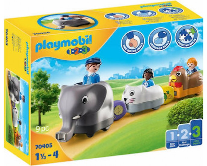Playmobil 123 Animal Train για 1.5+ ετών PLAYMOBIL