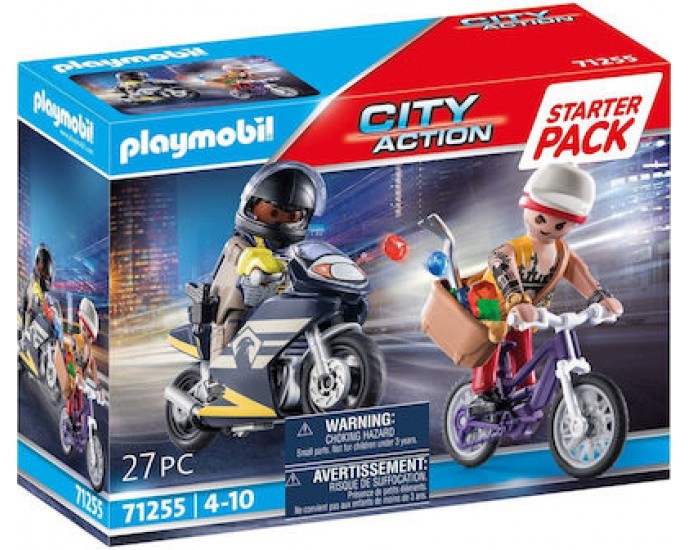 Playmobil City Action Καταδίωξη Ληστή Κοσμημάτων για 4-10 ετών PLAYMOBIL