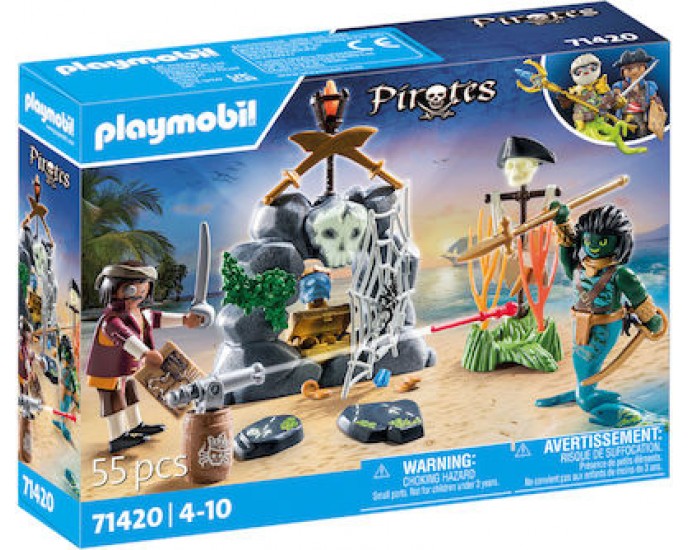 Playmobil Pirates Treasure Ηunt για 4-10 ετών PLAYMOBIL