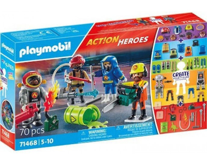 Playmobil City Action Επιχείρηση Πυροσβεστικής για 5-10 ετών PLAYMOBIL