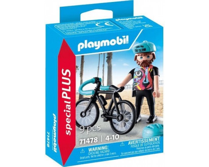Playmobil Sports & Action Ποδηλασία Δρόμου για 4-10 ετών PLAYMOBIL