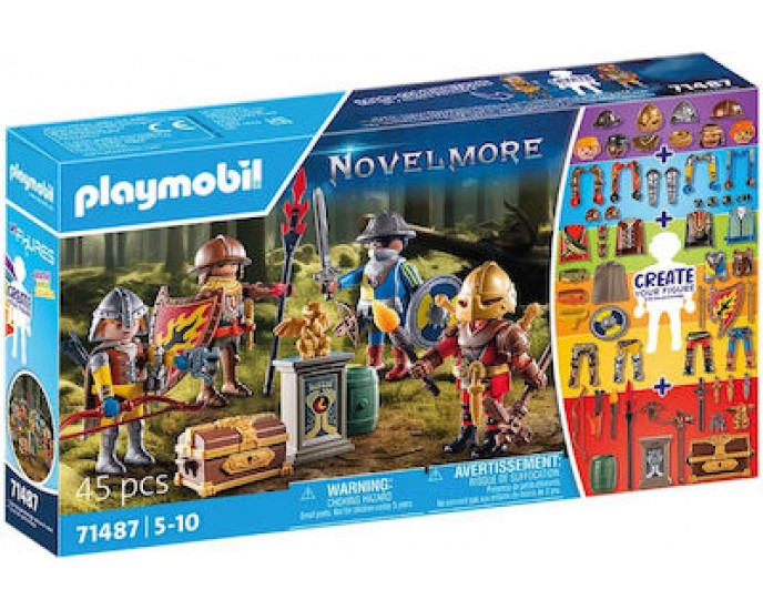 Playmobil My Figures: Ιππότες Του Novelmore για 5-10 ετών PLAYMOBIL