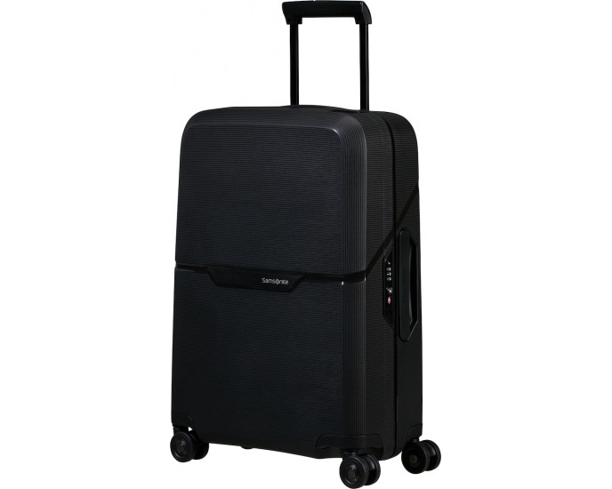 Magnum Eco Spinner Μεσαία Βαλίτσα με ύψος 55cm σε Μαύρο χρώμα Samsonite ΜΕΣΑΙΕΣ