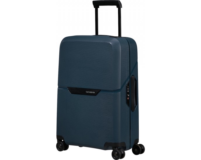 Magnum Eco Spinner Μεσαία Βαλίτσα με ύψος 55cm σε Navy Μπλε χρώμα Samsonite  ΜΕΣΑΙΕΣ