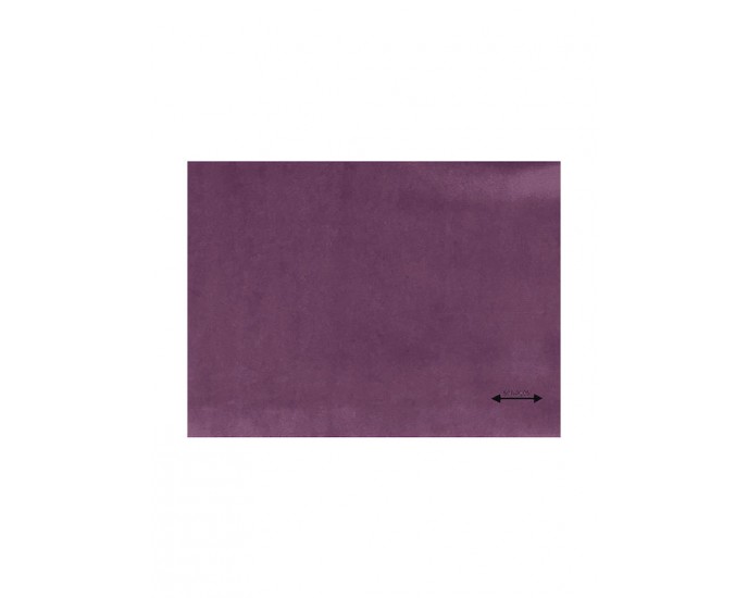 Sarlas Κουρτίνα Velvet σε χρώμα Μωβ με τρέσα 140x270εκ. ΕΤΟΙΜΕΣ ΚΟΥΡΤΙΝΕΣ