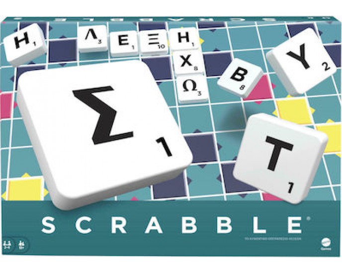 Επιτραπέζιο New Scrabble Original Ελληνικό [Y9600] Mattel ΠΑΙΧΝΙΔΙΑ