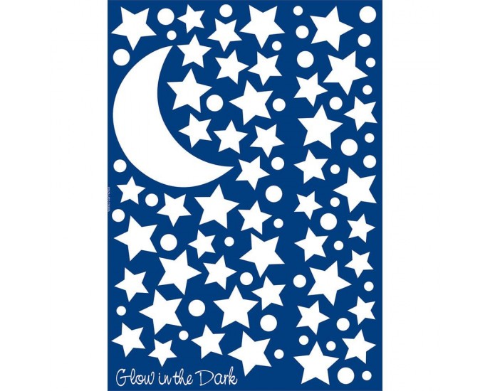 ﻿Starry Night φωσφορίζοντα τοίχου L (18109)