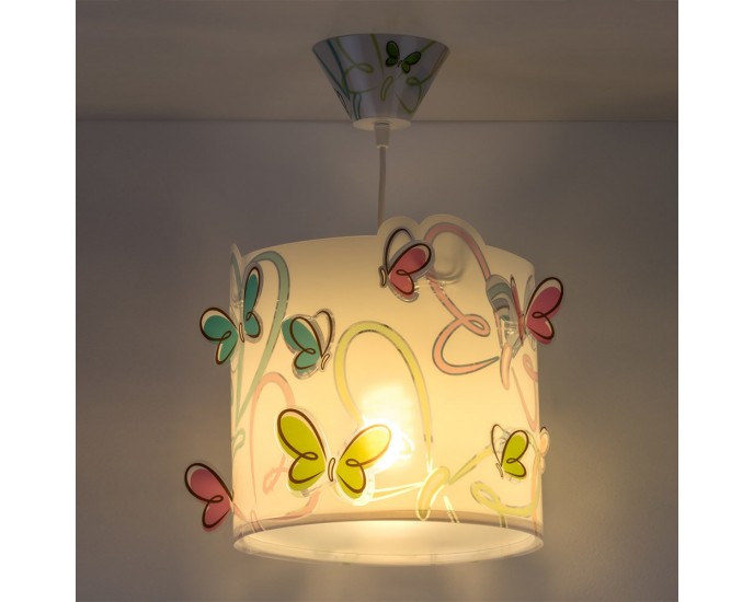 Butterfly κρεμαστό παιδικό φωτιστικό οροφής (62142)