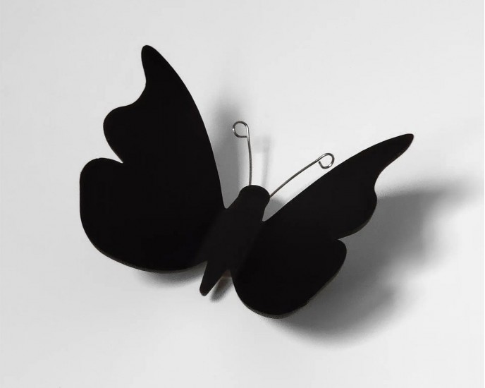 Black Butterflies 3D πολυπροπυλενίου ΔΙΑΚΟΣΜΗΤΙΚΑ ΤΟΙΧΟΥ