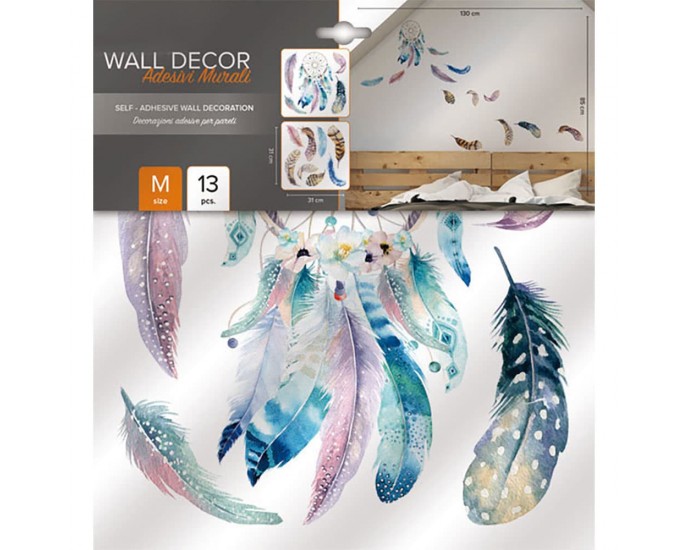 Watercolour Dreamcatcher αυτοκόλλητα τοίχου βινυλίου M ΔΙΑΚΟΣΜΗΤΙΚΑ ΤΟΙΧΟΥ