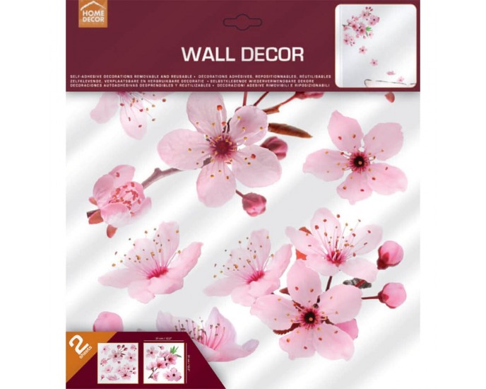Cherry Blossom αυτοκόλλητα τοίχου βινυλίου ΔΙΑΚΟΣΜΗΤΙΚΑ ΤΟΙΧΟΥ
