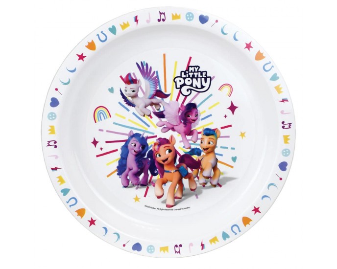 My Little Pony παιδικό σερβίτσιο φαγητού (006134) ΣΕΤ ΦΑΓΗΤΟΥ