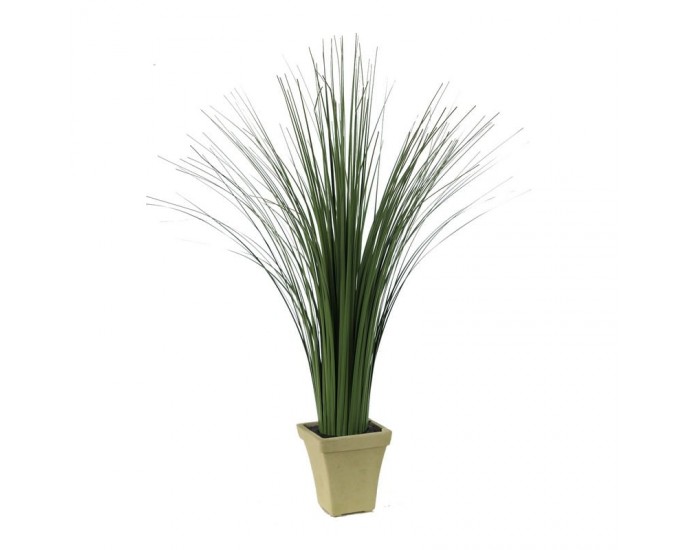 Artekko Grass Τεχνητό Φυτό/Γρασίδι σε Γλάστρα Πολυεστέρας Πράσινο (10.2x10.2x61)cm ΓΛΑΣΤΡΑΚΙΑ-ΦΥΤΑ