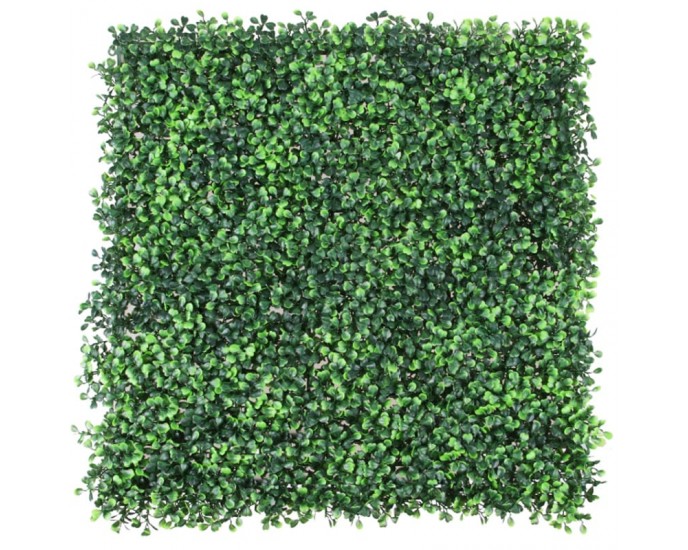 Artekko Artificial Panel Τεχνητή Φυλλωσιά Πολυαιθυλένιο Πράσινο (50x50x4)cm ΤΕΧΝΗΤΑ ΛΟΥΛΟΥΔΙΑ