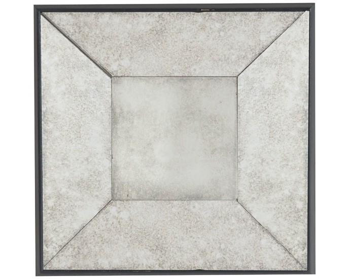 Artekko Esluzdem Δίσκος με Καθρέπτη Ασημένιος (39x6x39)cm ΔΙΣΚΟΙ