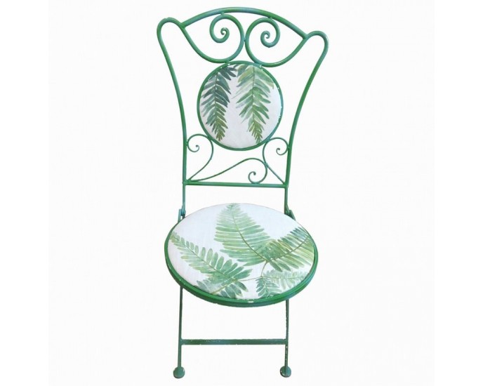 Artekko Glin Καρέκλα Μεταλλική Πράσινο (40x40x98)cm ΚΑΡΕΚΛΕΣ ΕΞΩΤΕΡΙΚΟΥ ΧΩΡΟΥ